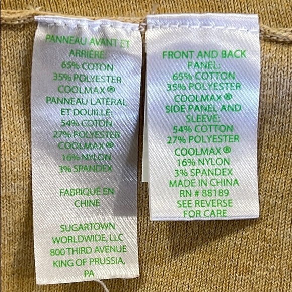 Lilly Pulitzer Fringe Sweater XS Tan Gold Coolmax All Seasons Boho Preppy Casual - Picture 7 of 7